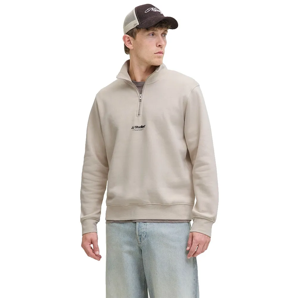 

Толстовка Jack & Jones Soho Quarter full zip, бежевый