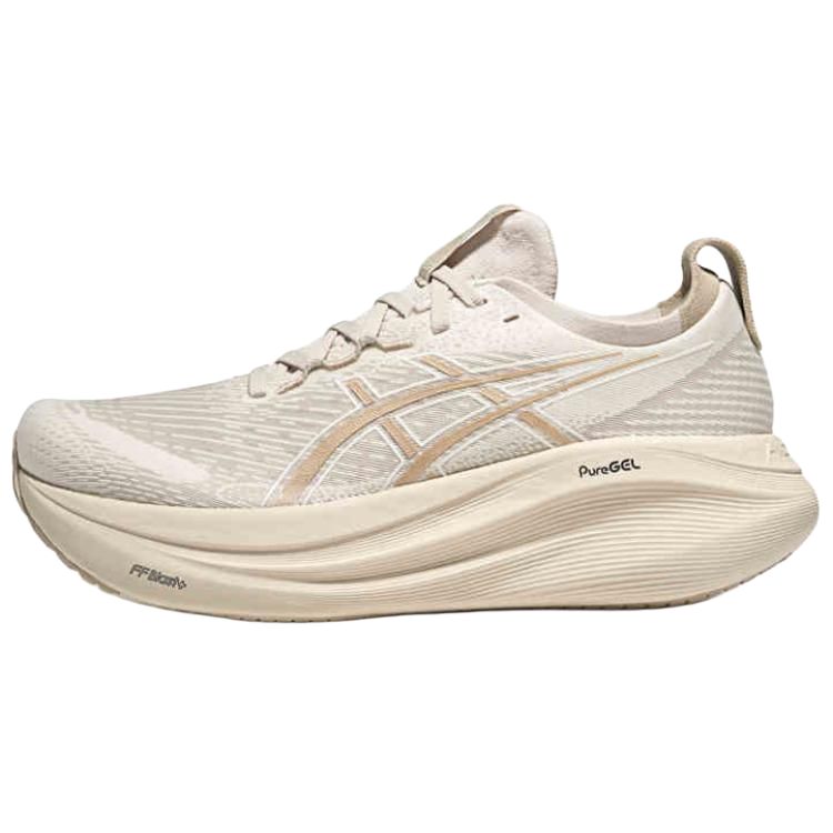

ASICS Кроссовки для бега GEL NIMBUS 27 Low Top Casual, мужские, коричневые, серые