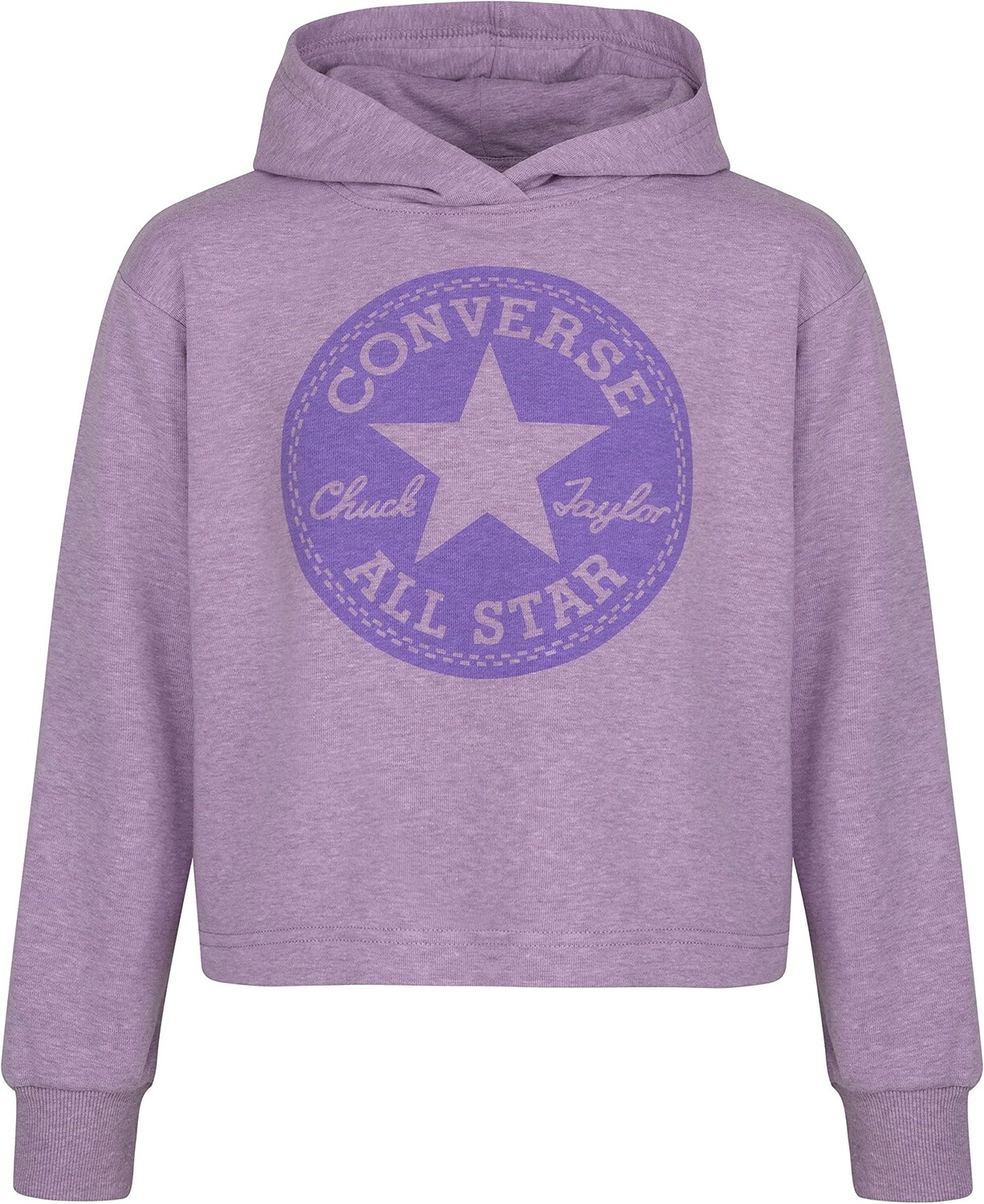 

Худи Converse Chuck Patch Pullover Hoodie, цвет Violet Star Heather