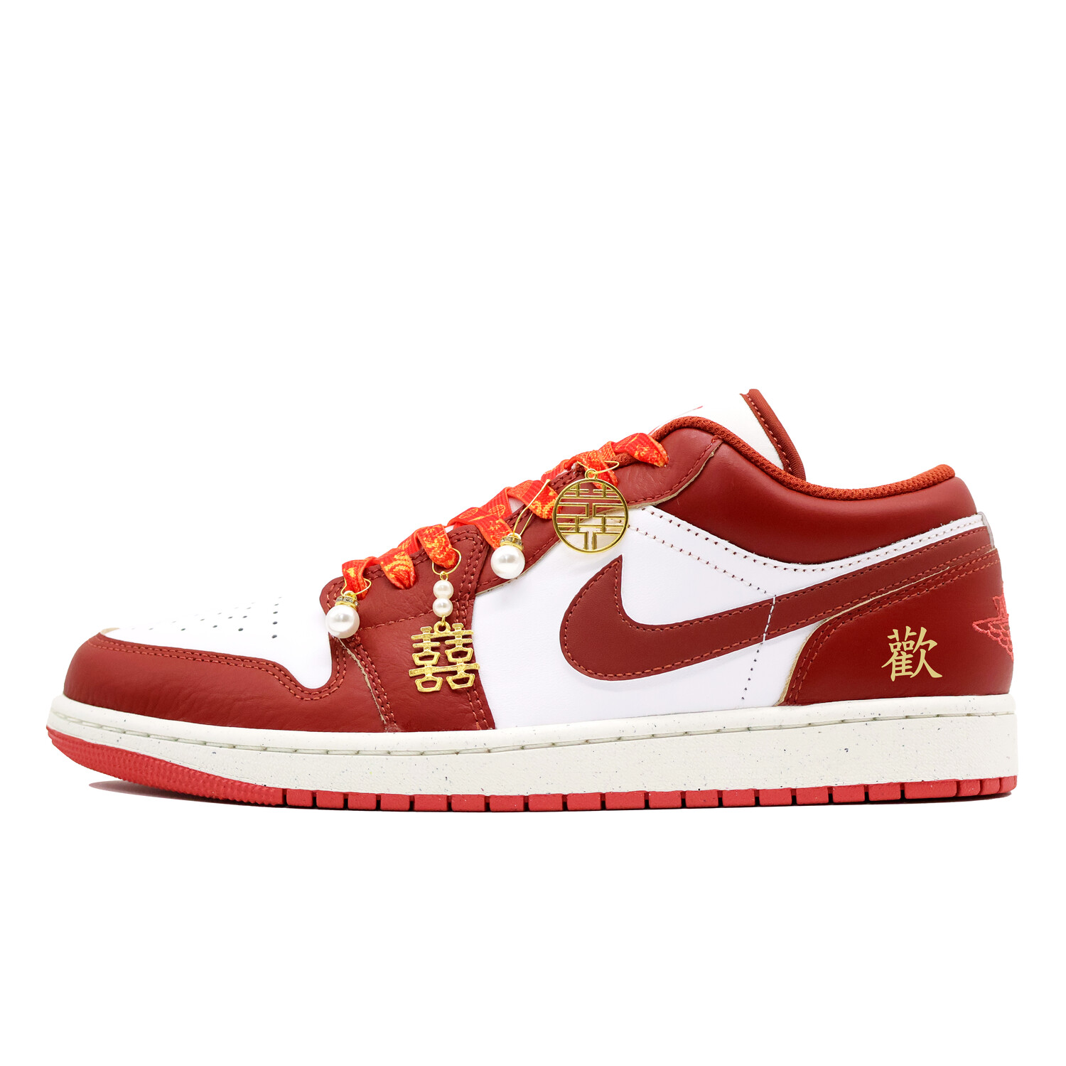 

Кроссовки Air Jordan 1 Vintage Basketball Shoes Women's Low-top Gold, цвет Women's Favorite