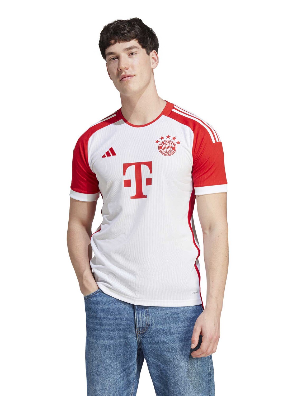 

Футболка Adidas Performance FC Bayern 23/24 Home Jersey, красный