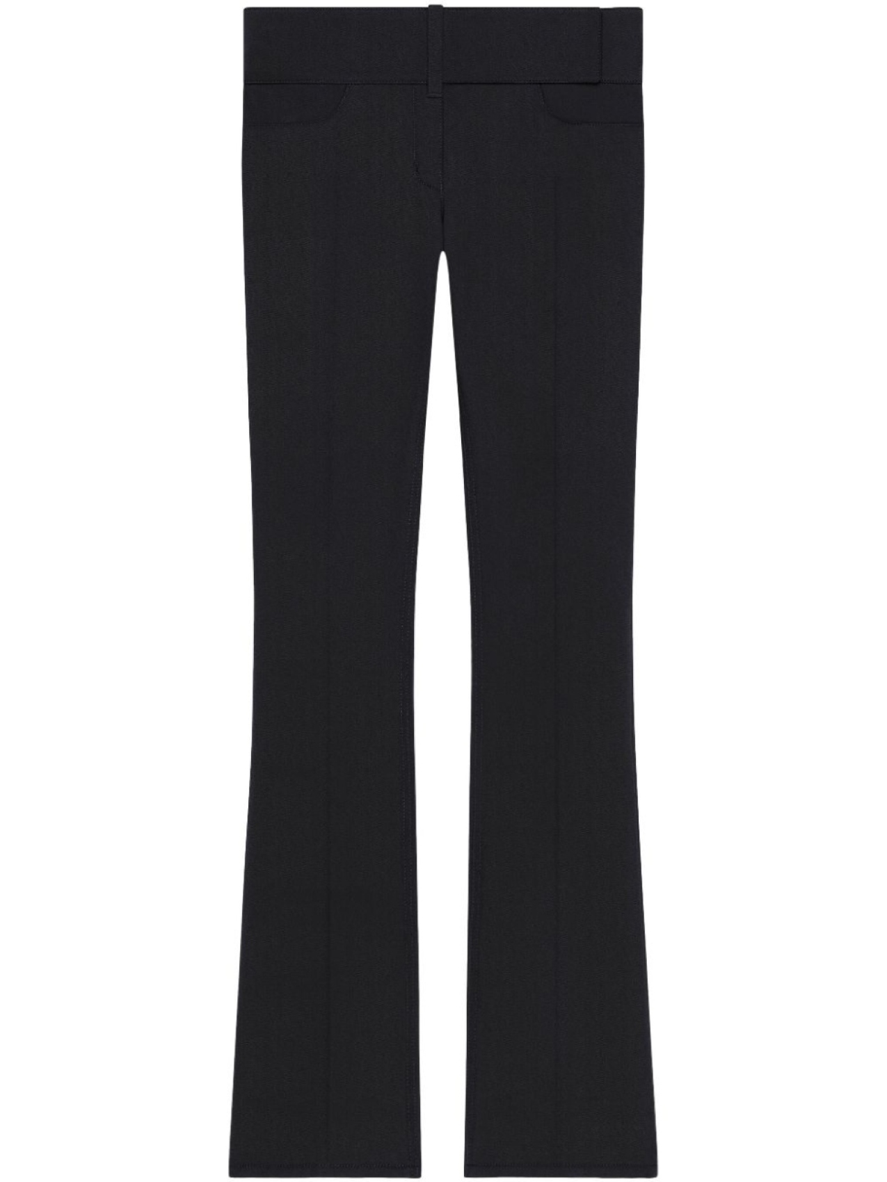 

Courrèges брюки bootcut, черный