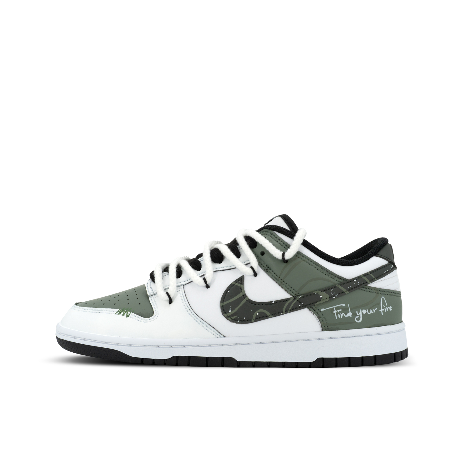 

Dunk Gorilla Jiedian XJDD Shiran и Xia низкие кроссовки для скейтборда унисекс белый Nike, белый зеленый