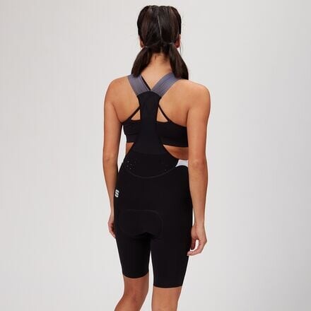 

Короткие шорты с нагрудником Total Comfort женские Sportful, черный
