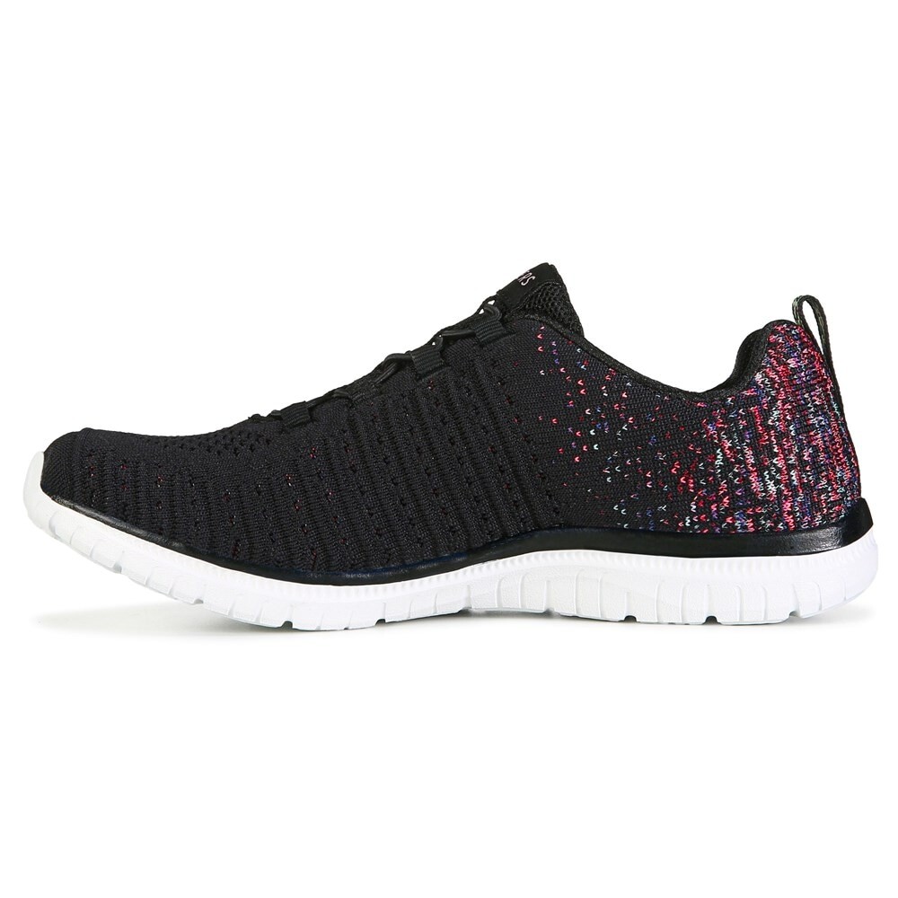 Женские прогулочные кроссовки Virtue среднего/широкого размера Skechers, черный — фото 3