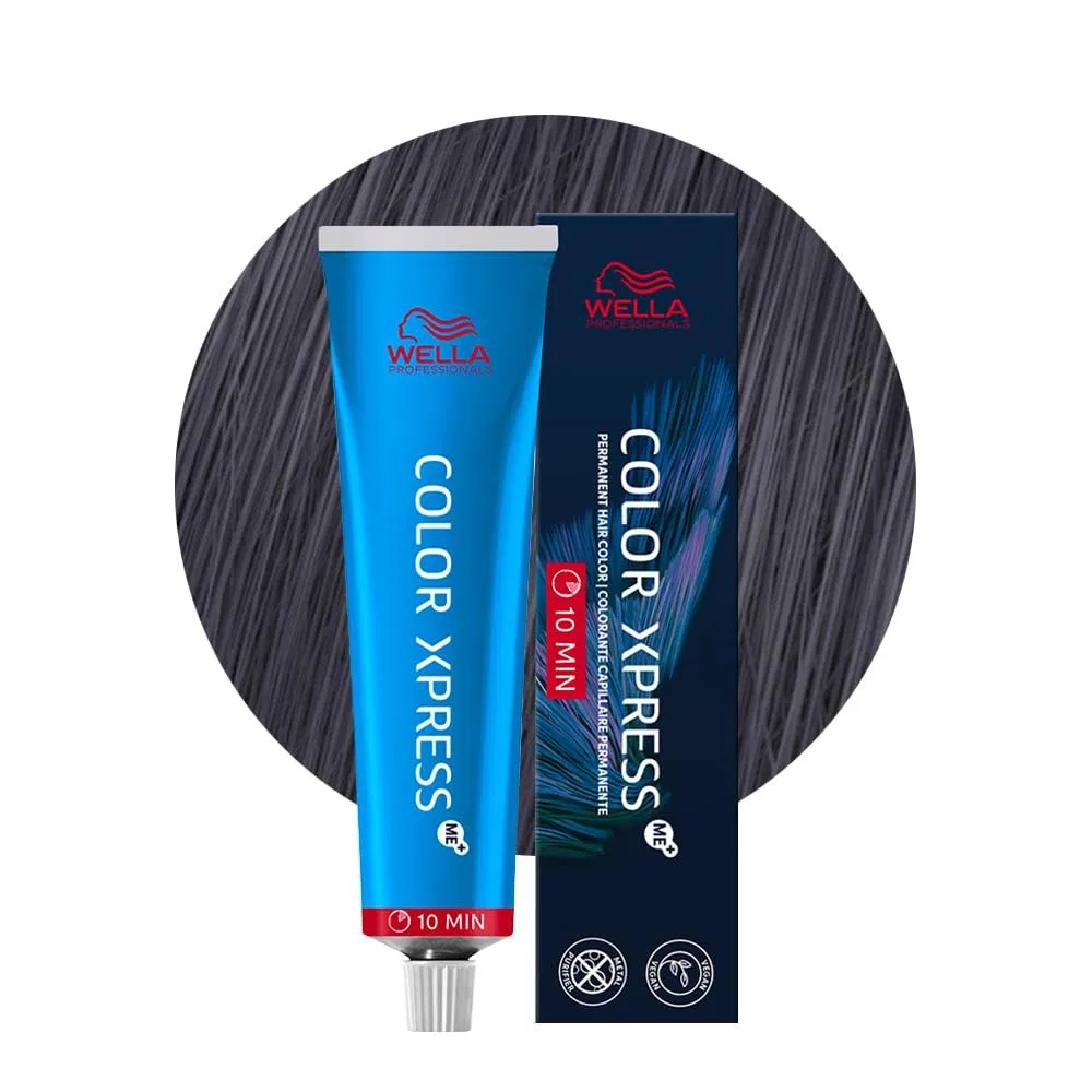 Краска для волос Wella Color Xpress 2/черный, 60 мл Wella Professionals