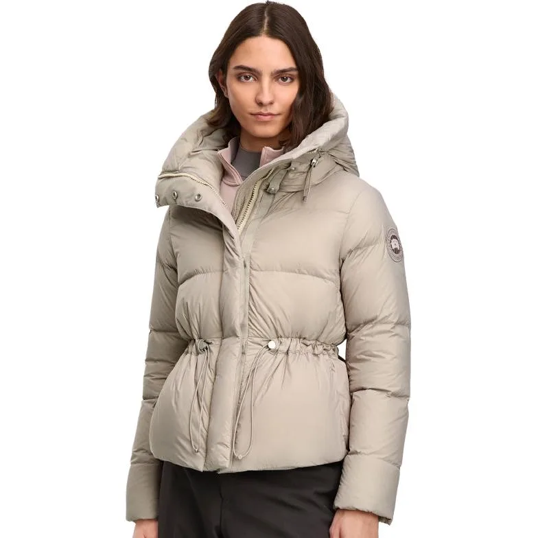 Пуховик с капюшоном montgomery Canada Goose, Lime Gray