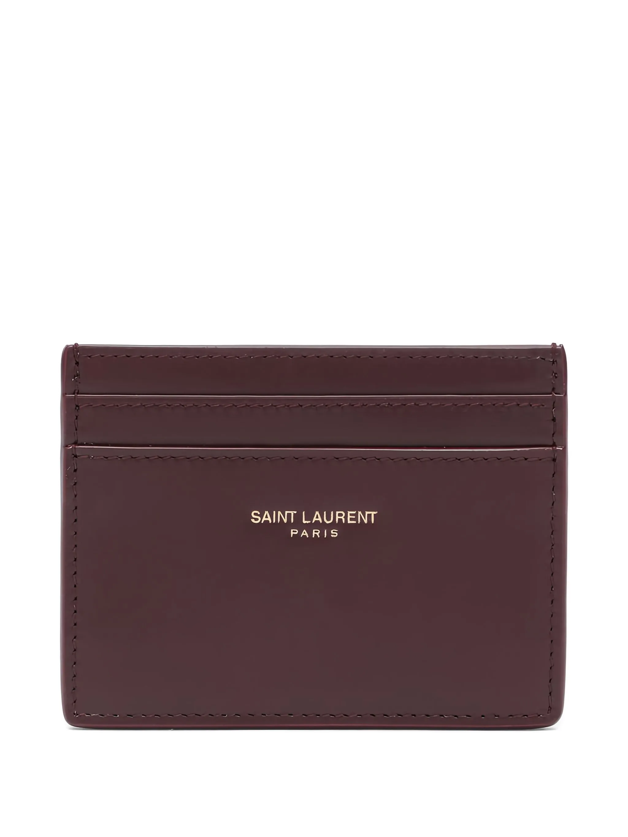 

Картхолдер с логотипом Saint Laurent, красный