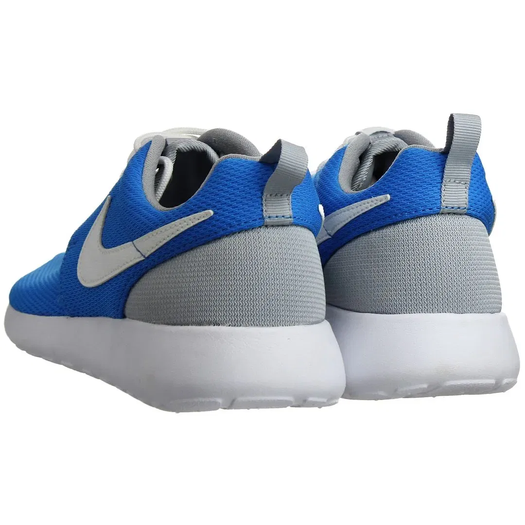 Кроссовки Nike Roshe One синие для мальчиков, синий — фото 3