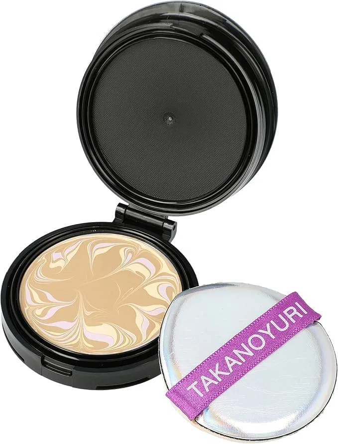 Пудра компактная Esthetact Jewelry Pact SP Refill, 10 в 1, с SPF 50+, натуральный оттенок, 12 г