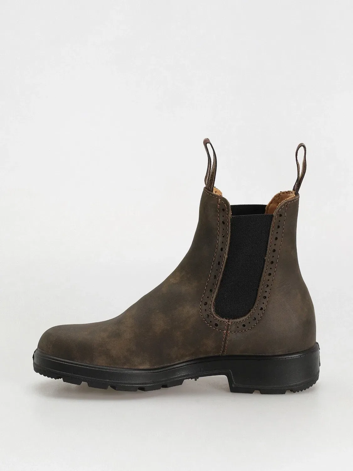 Ботинки Blundstone 1351, коричневая кожа, эластичная вставка, челси HTAT710 — фото 3