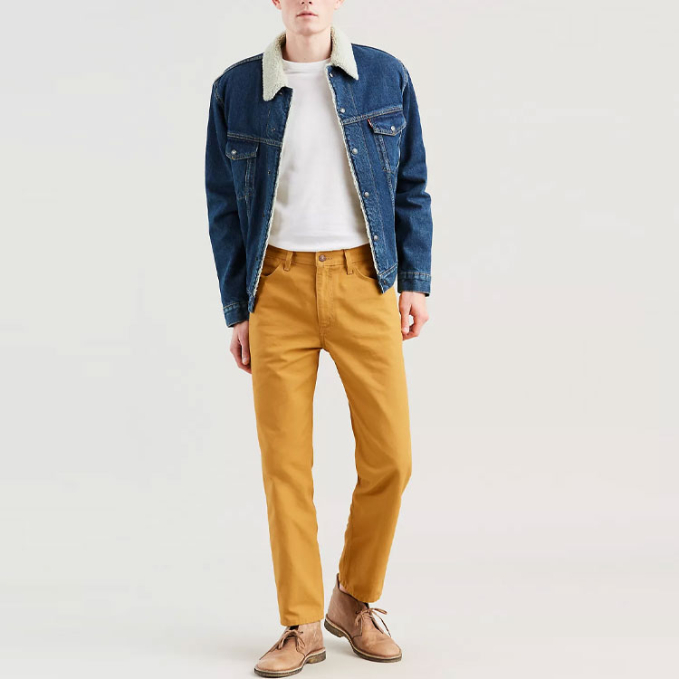Повседневные брюки мужские Earth Yellow Levis — фото 4
