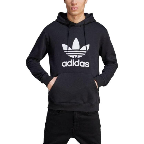 Толстовка оригиналы adicolor классика трилистник Толстовка Adidas, черный — фото 2
