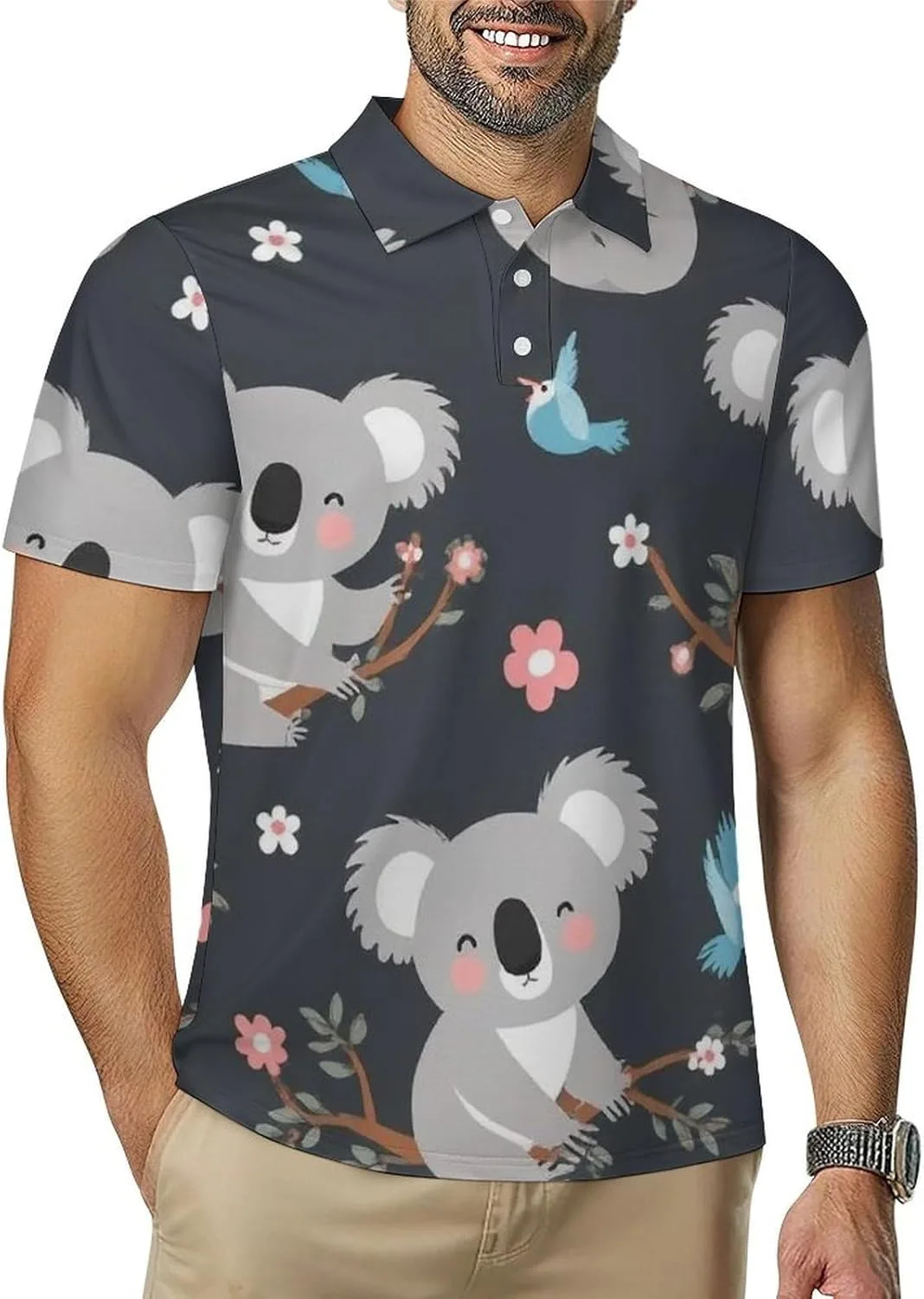 

Мужская футболка для гольфа с влагоотводящим эффектом Meaudiwes