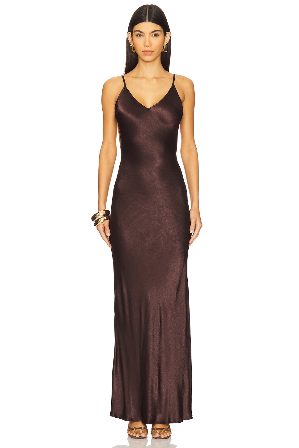 

Maxi-платье Sol tie от Bec + Bridge, dark chocolate
