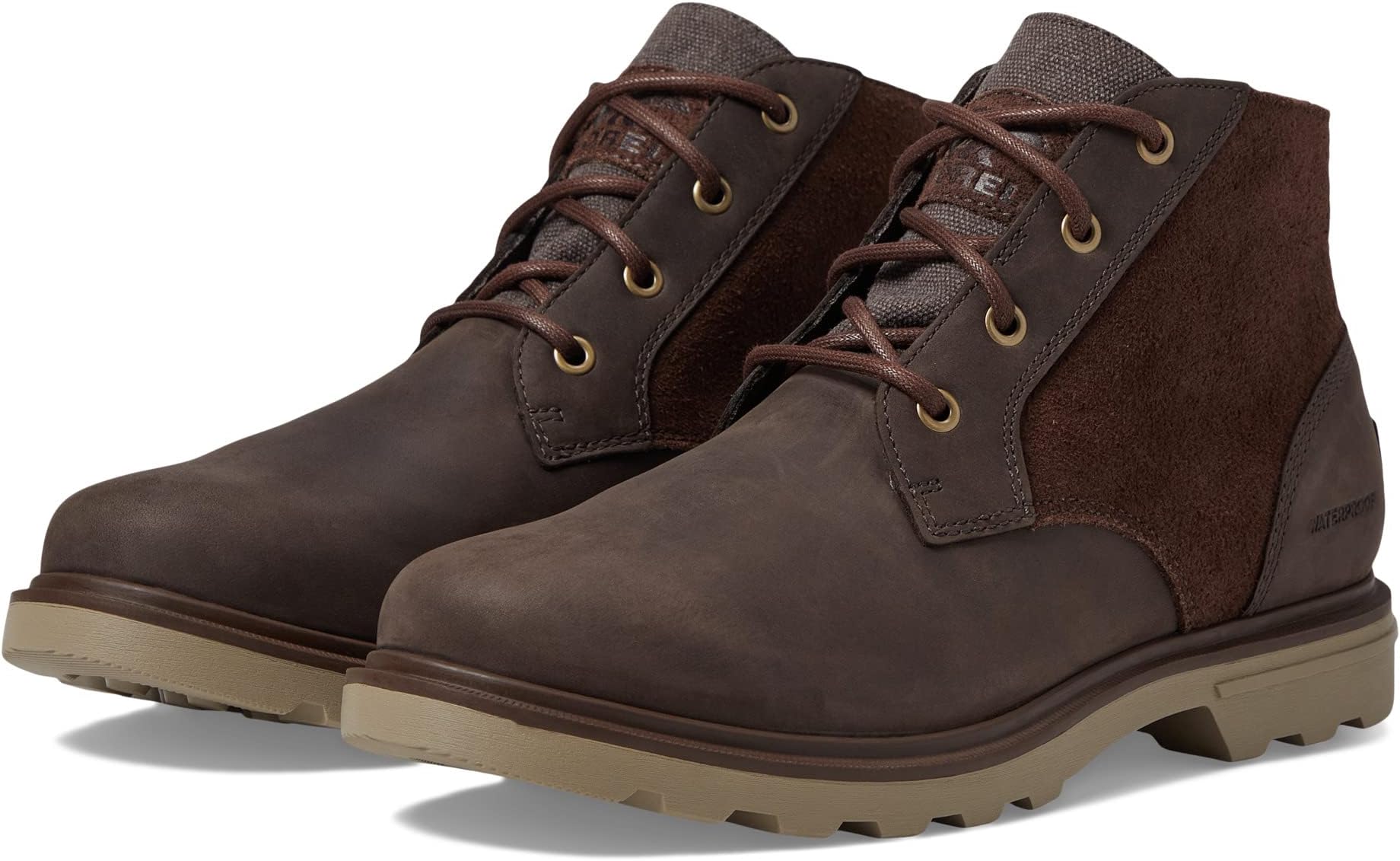 

Ботинки SOREL Carson Chukka WP, цвет Blackened Brown/Khaki