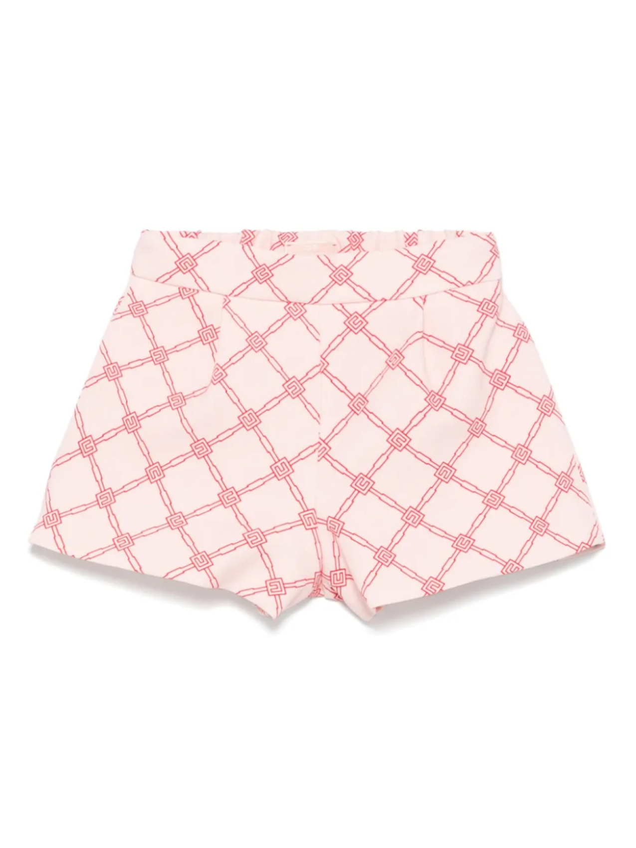 

Шорты с логотипом Elisabetta Franchi La Mia Bambina, розовый