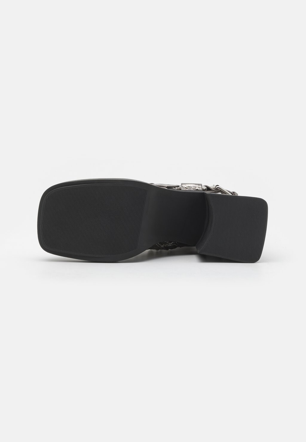 Ботильоны на платформе KOLTON Steve Madden, серебристый