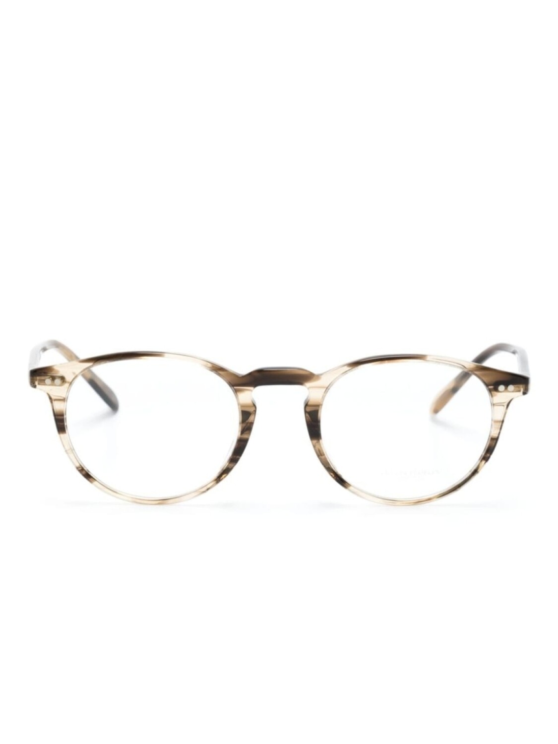 

Oliver Peoples очки Riley-R в оправе панто, коричневый