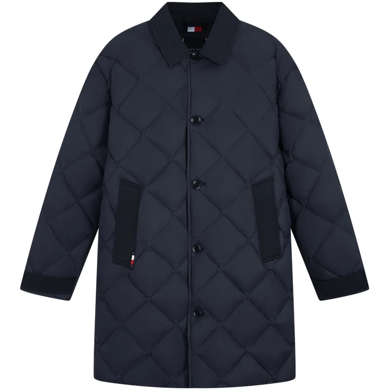 Мужская пуховая куртка Tommy Hilfiger, темно-синий DW5 — фото 3