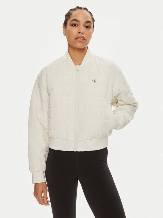 

Куртка стандартного кроя Calvin Klein, экрю