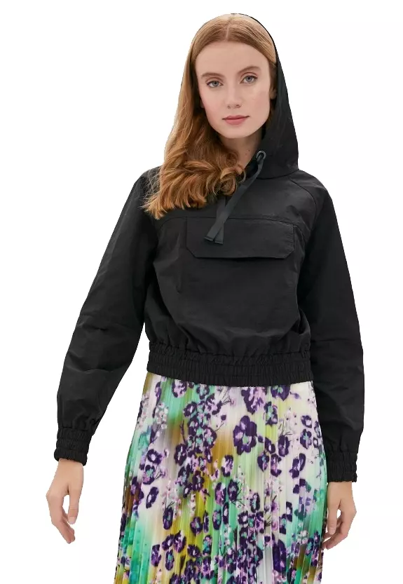 

Куртка Chic Ultralight Short - Ветрозащитная основа TWINSET, черный