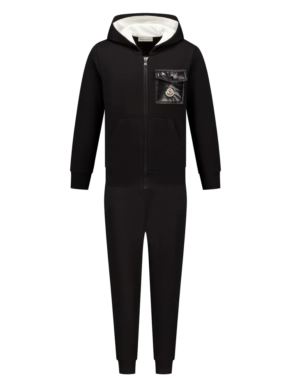

Спортивный костюм с логотипом Moncler Enfant, черный