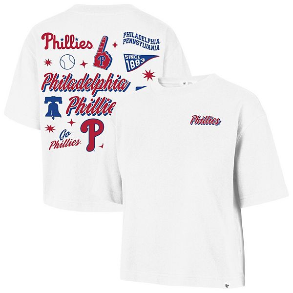 

Женская футболка '47 white philadelphia phillies collage script reed city 47 Brand, Белый, Женская футболка '47 white philadelphia phillies collage script reed city 47 Brand
