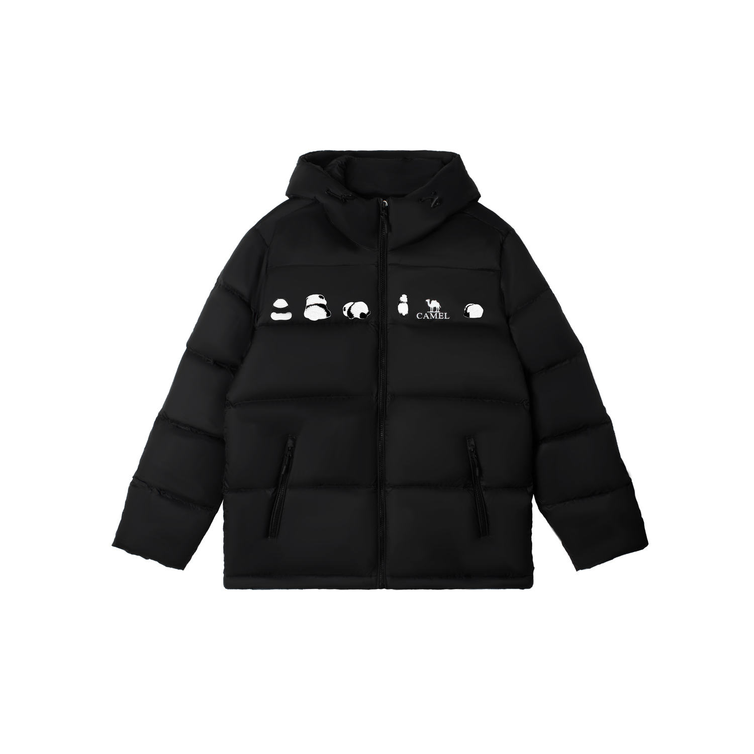 

Теплая куртка из флисовой коллекции Down Unisex CAMEL, phantom черный