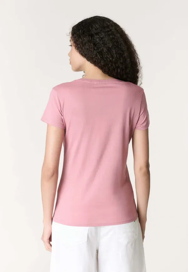 Футболка хлопковая Basic T-shirt U.S. Polo Assn., Rosa, розовый — фото 3
