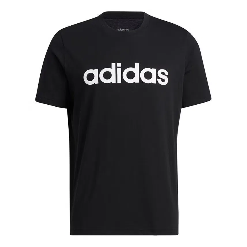 Футболка с принтом логотипа Neo Ce Logo Tee Adidas, черный