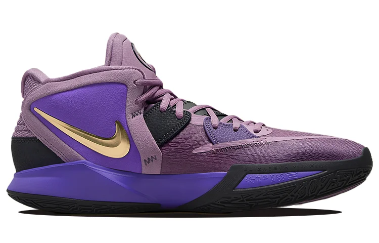 Кроссовки Nike Kyrie Infinity, фиолетовый/золотой — фото 2