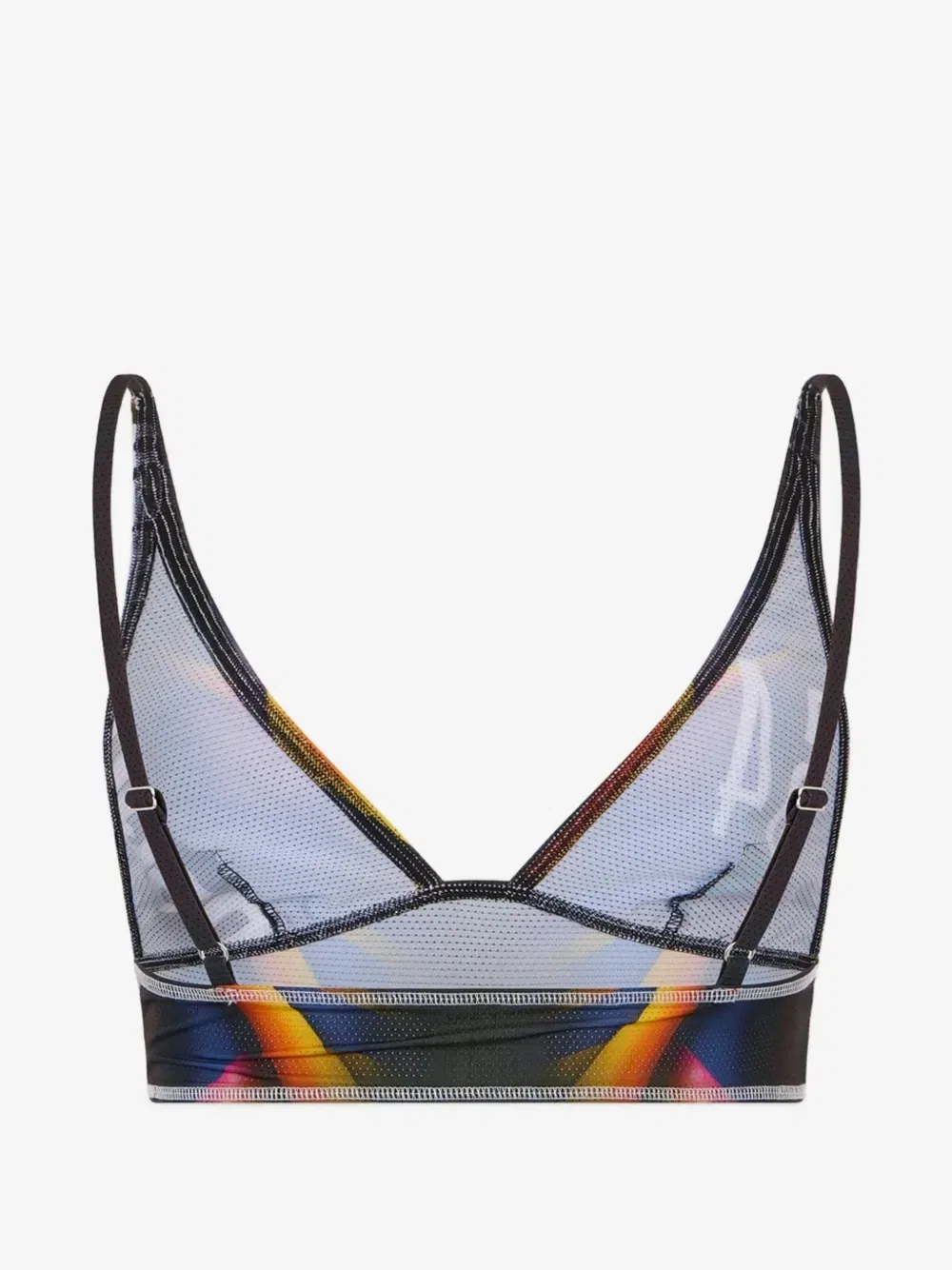 Бюстгальтер Ski Leaf с треугольными чашками DSQUARED2, черный — фото 2