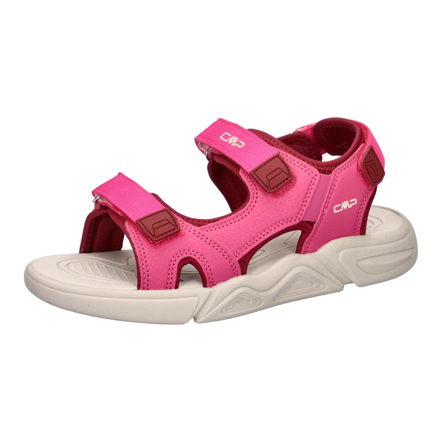 Детские сандалии с системой фиксации Kids Strolly Cmp, Rosa Orange Magentapink