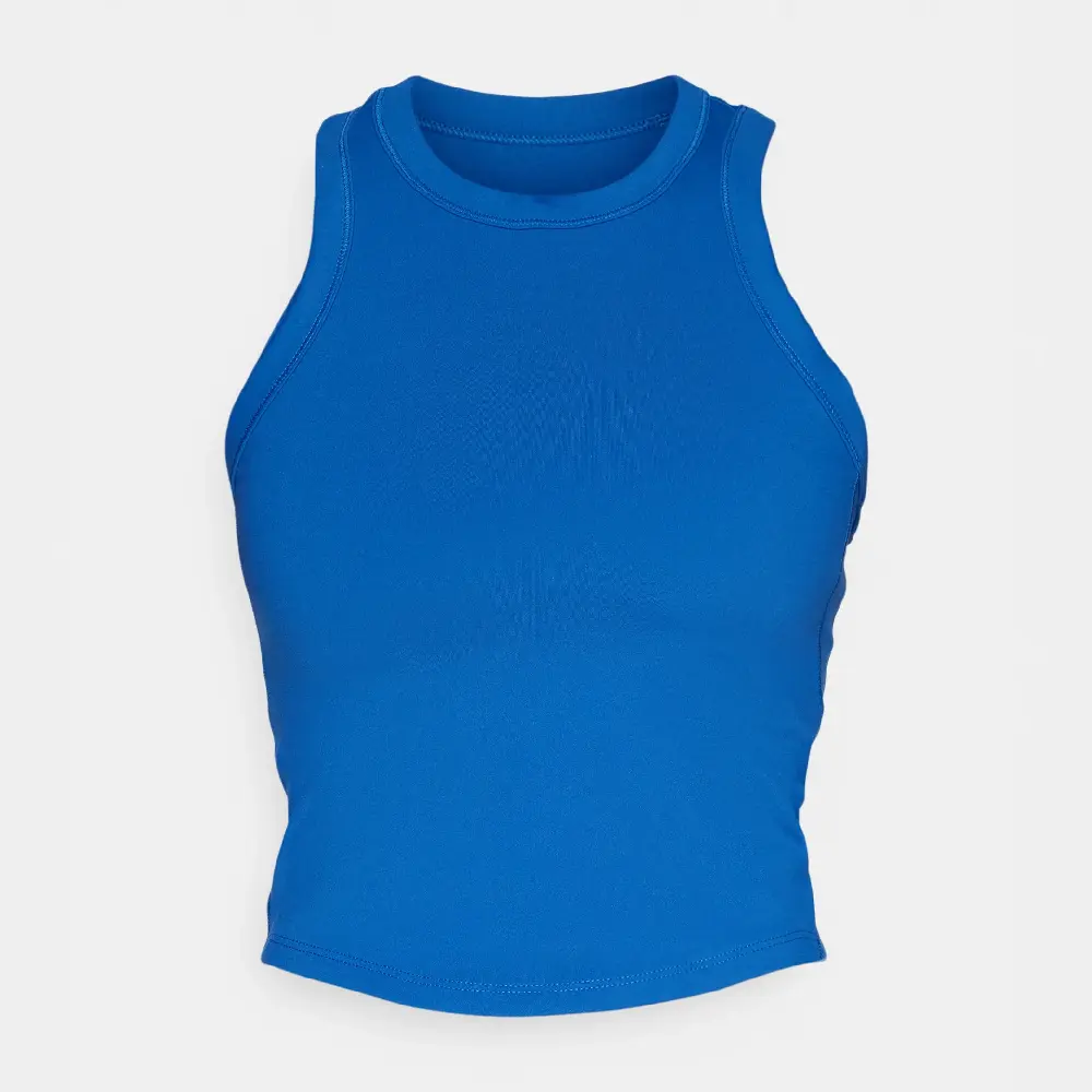 

Спортивный топ Nike Performance One Fitted Crop Tank, синий