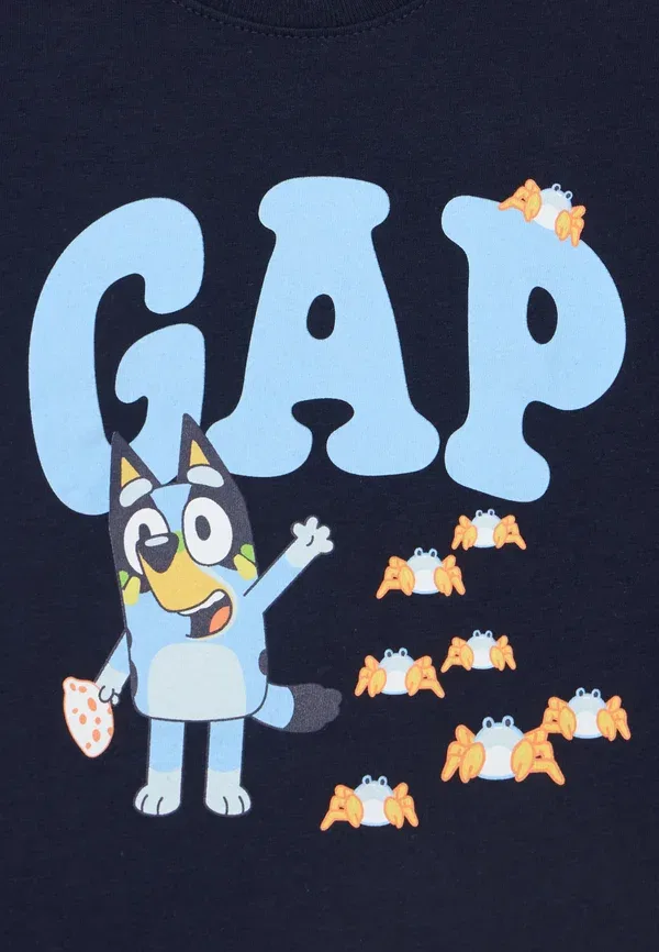 Футболка унисекс с принтом Gap, темно-синий — фото 3