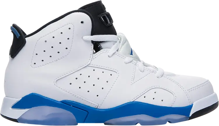 

Кроссовки Air Jordan 6 Retro BP Sport Blue, белый