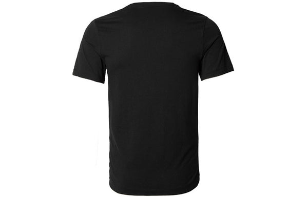 Футболка sportswear big swoosh tee large casual sports short sleeve black Nike, черный — фото 2