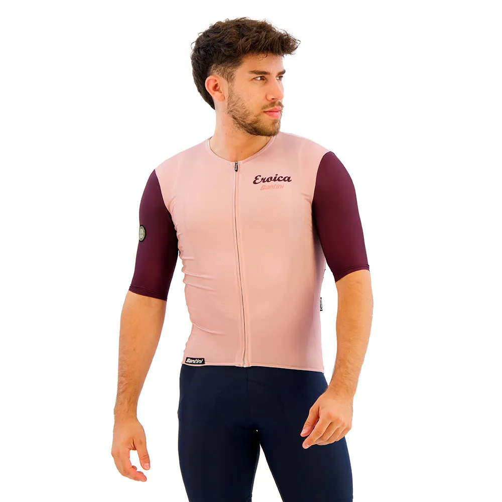 

Джерси с коротким рукавом Santini Eroica Borgo, розовый
