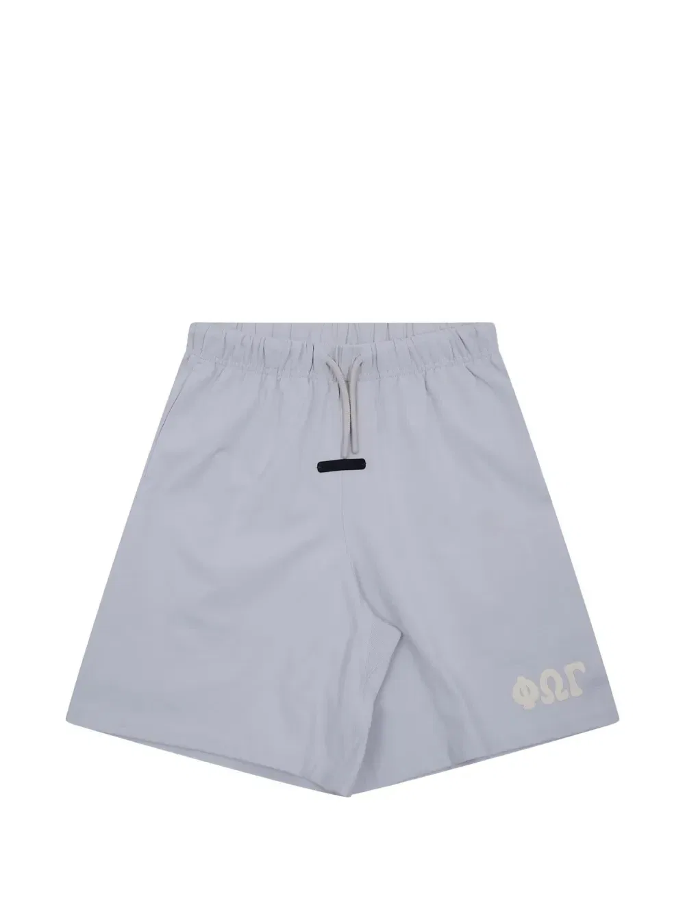 Шорты из хлопка Essentials с логотипом FEAR OF GOD ESSENTIALS KIDS, серый