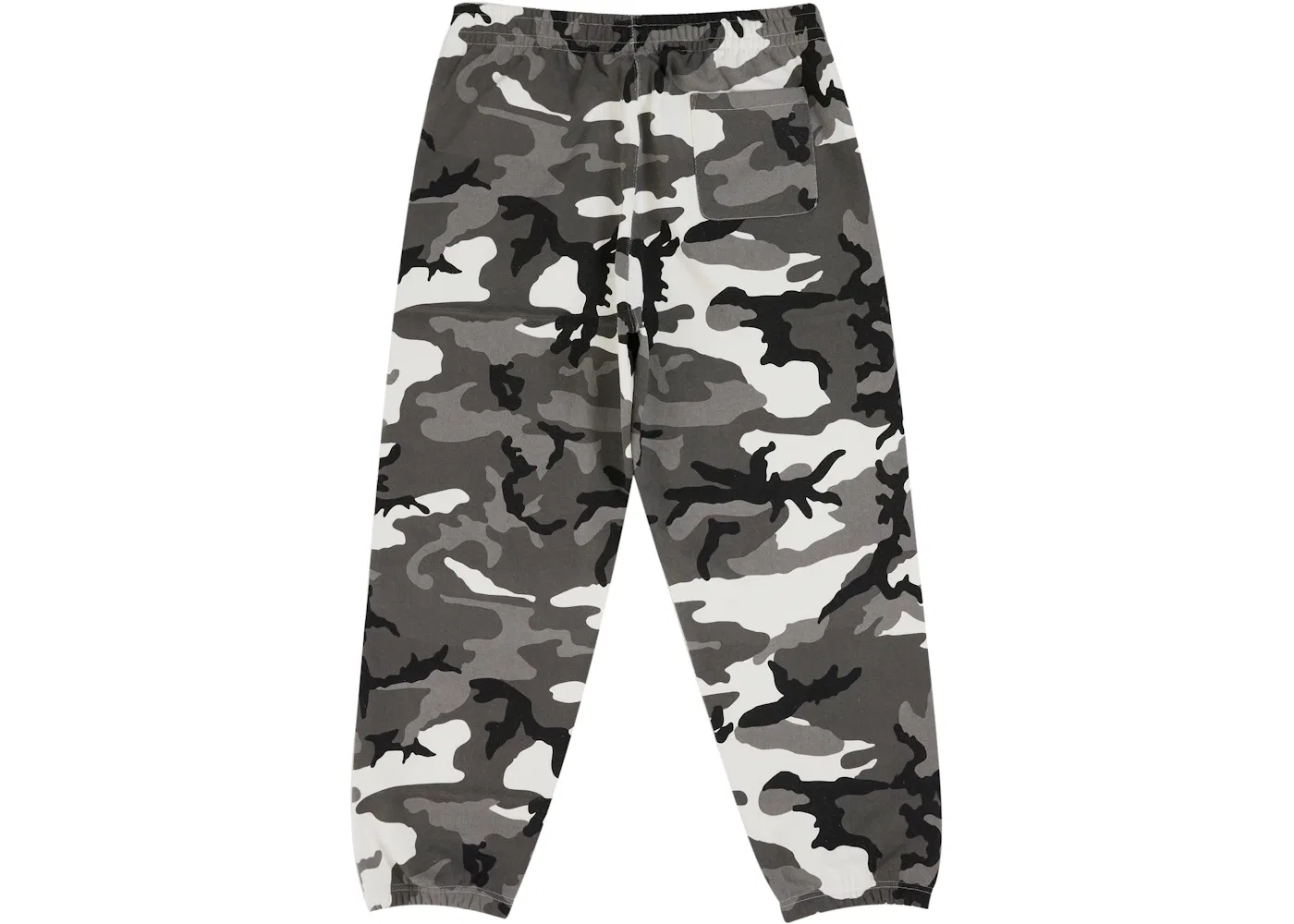 Мужские спортивные штаны с сатиновой аппликацией Sweatpant (SS26) Supreme, Snow Camo — фото 2