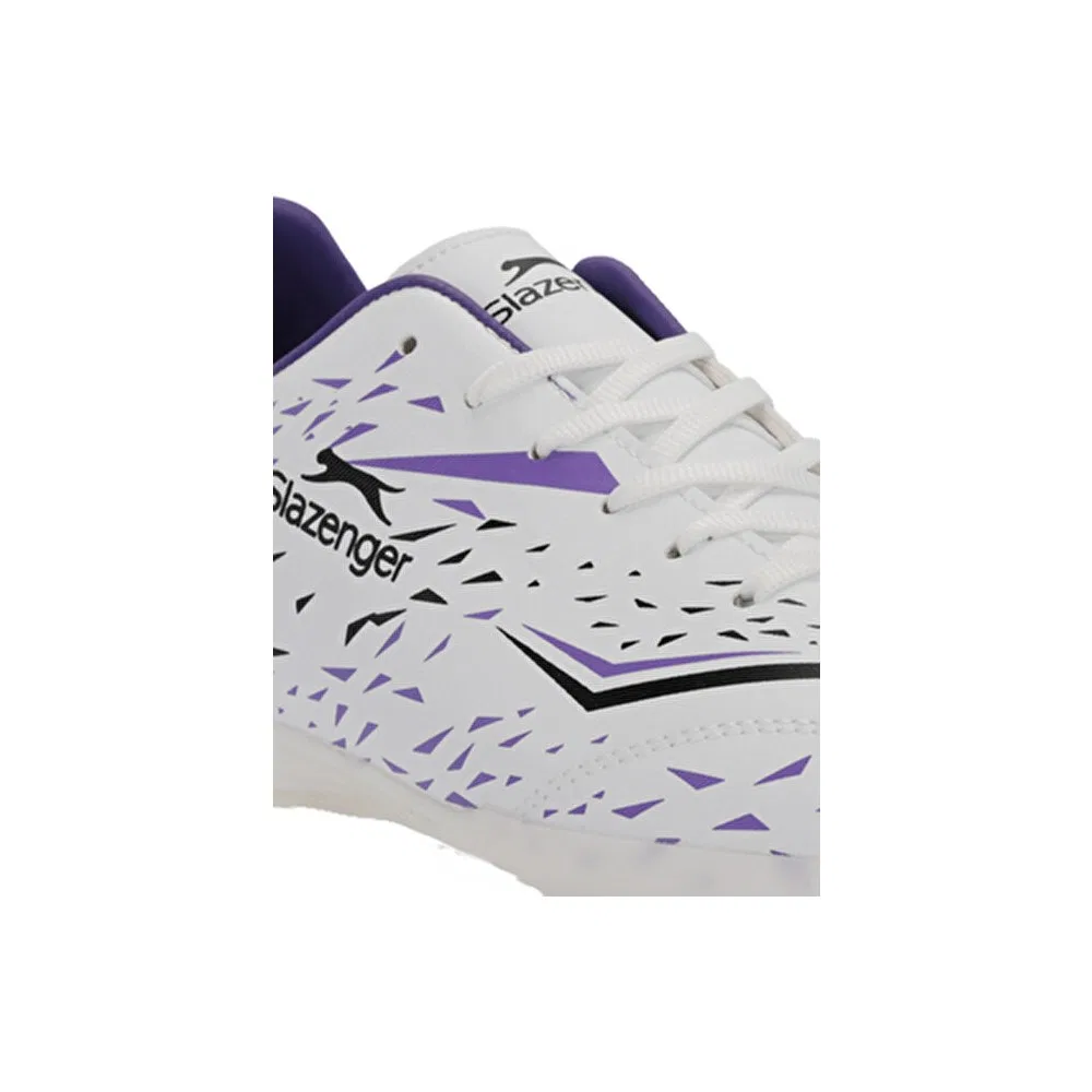 Детские футбольные бутсы для мальчиков на шнуровке Carrick HS Slazenger — фото 4