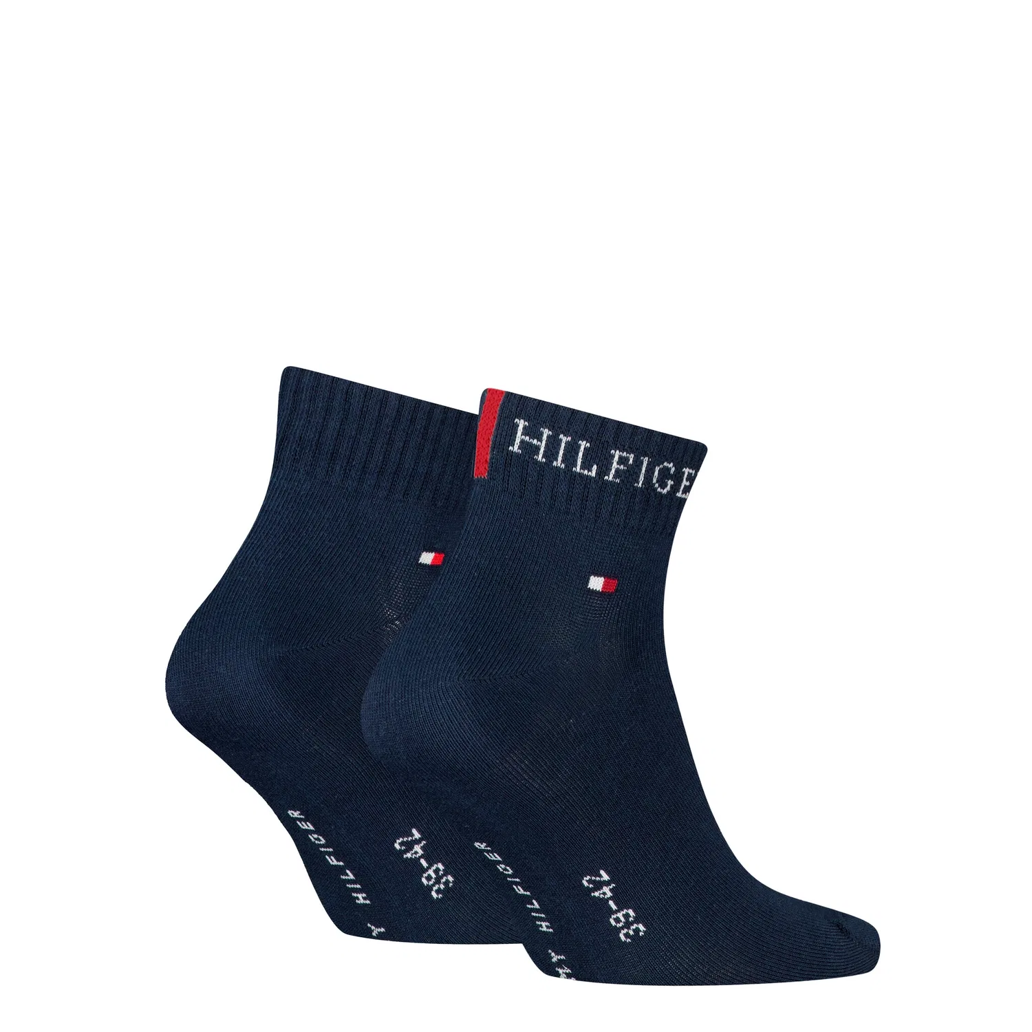 Мужские короткие носки с логотипом Tommy Hilfiger, Navy — фото 2