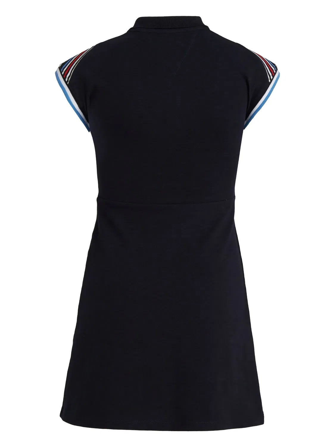 Платье-поло с вышивкой логотипа Tommy Hilfiger, темно-синий — фото 3