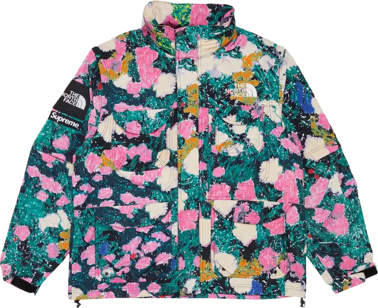 

Куртка Supreme x The North Face Trekking Convertible Jacket Flowers, разноцветный, Серый, Куртка Supreme x The North Face Trekking Convertible Jacket Flowers, разноцветный