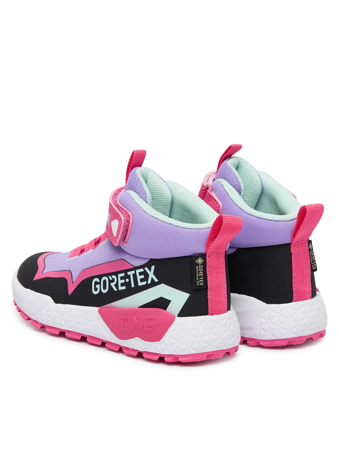 Ботинки на шнуровке для девочки GORE-TEX Primigi, фиолетовый — фото 3