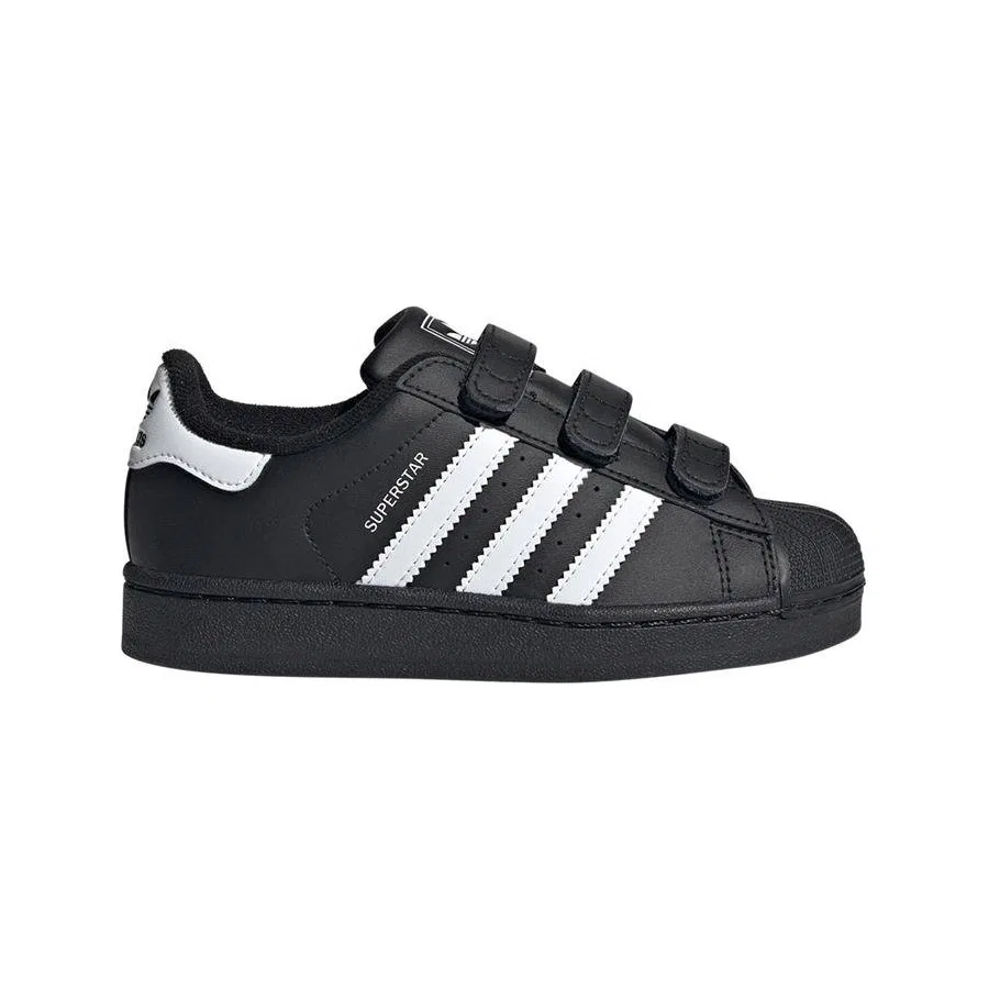 Детские спортивные кроссовки SUPERSTAR II CF C JI3989 adidas, Черный