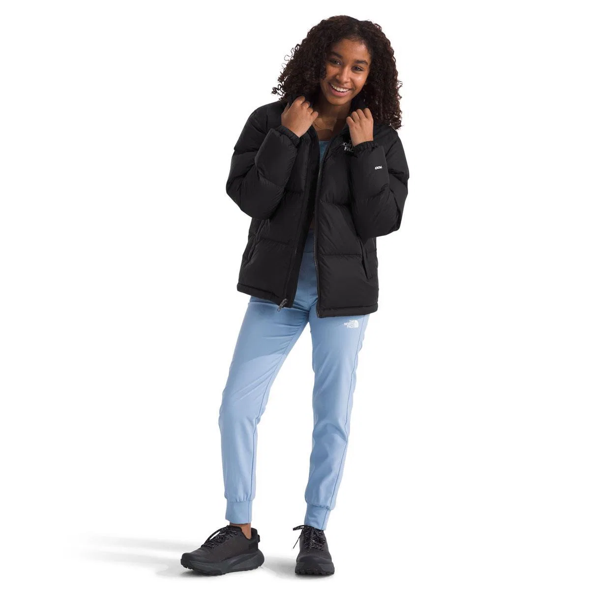 Куртка Teen 1996 Retro Nuptse The North Face, TNF Black — фото 2