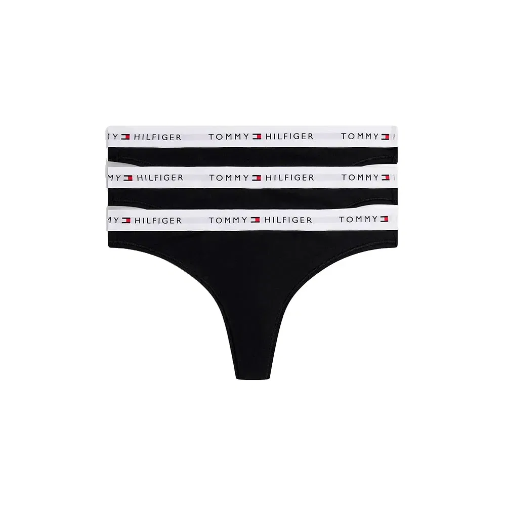 Комплект трусов 3 шт Tommy Hilfiger, черный