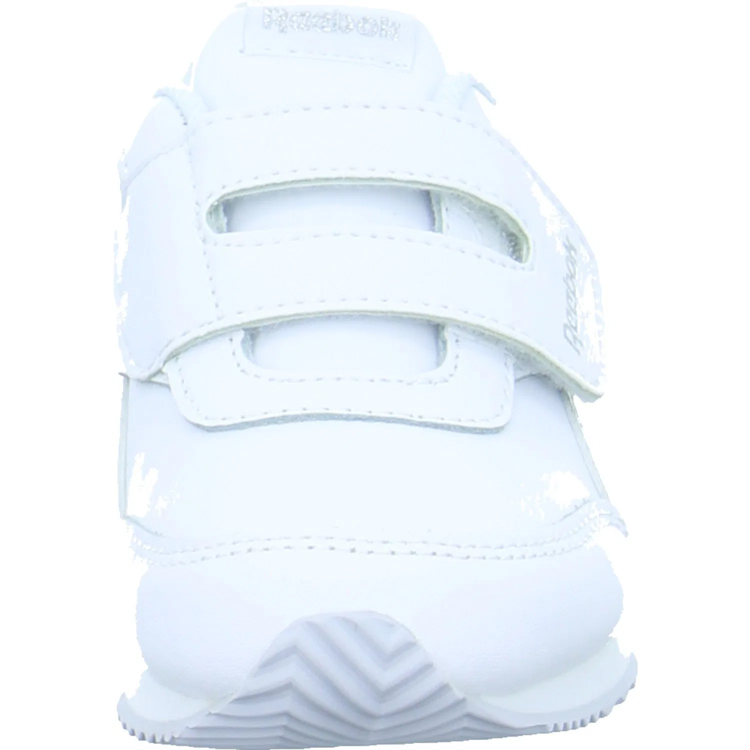 Детские кроссовки для мальчиков с закрытым носком Reebok Royal Cljog 2 KC, White Silver — фото 4